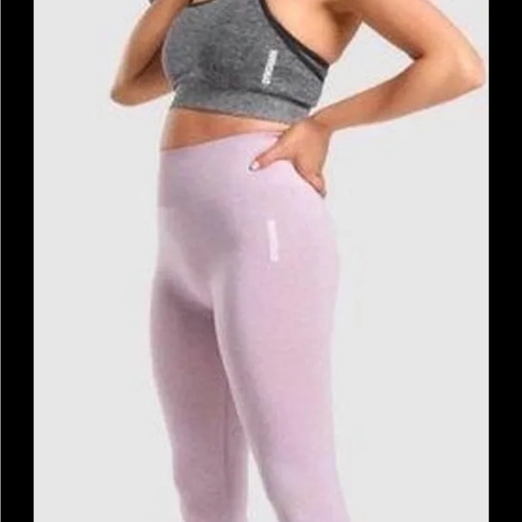 Gymshark Light Purple Women's Leggings - Picture 2 of 3